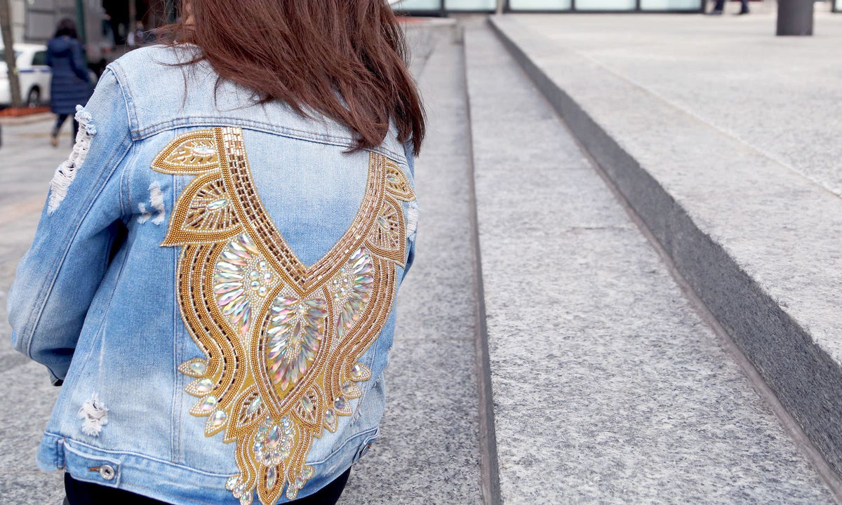 Shree Embellished Denim Jacket